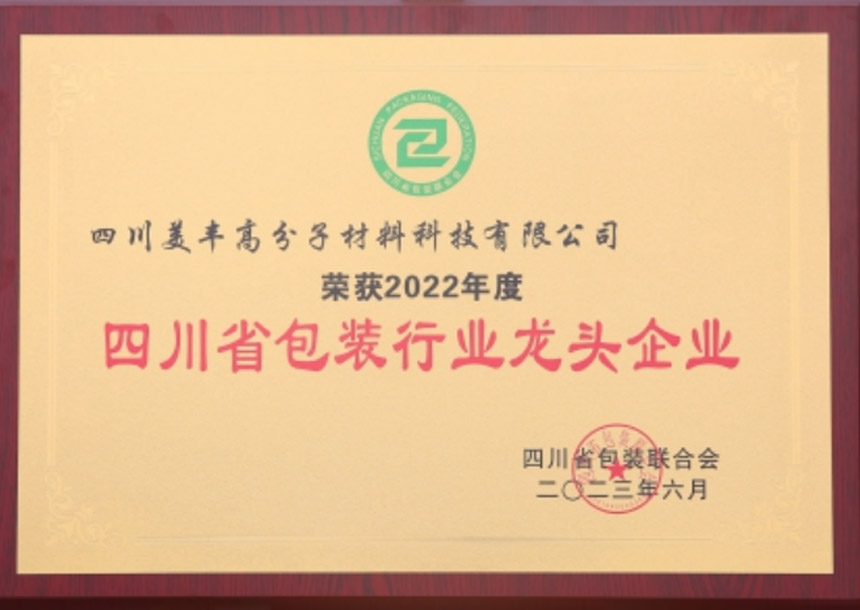 2022年度四川省包装行业龙头企业